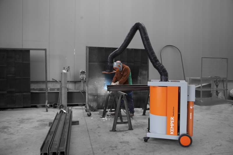 Kemper MaxiFil Clean Absauggerät, Schlauchausführung 4 m Arm