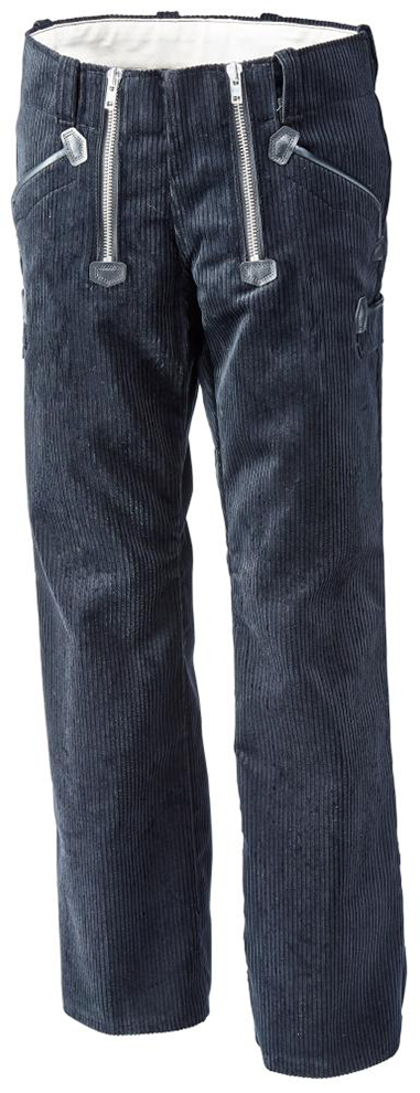 Zunfthose PAUL, Trenkercord, schwarz, Gr. 52