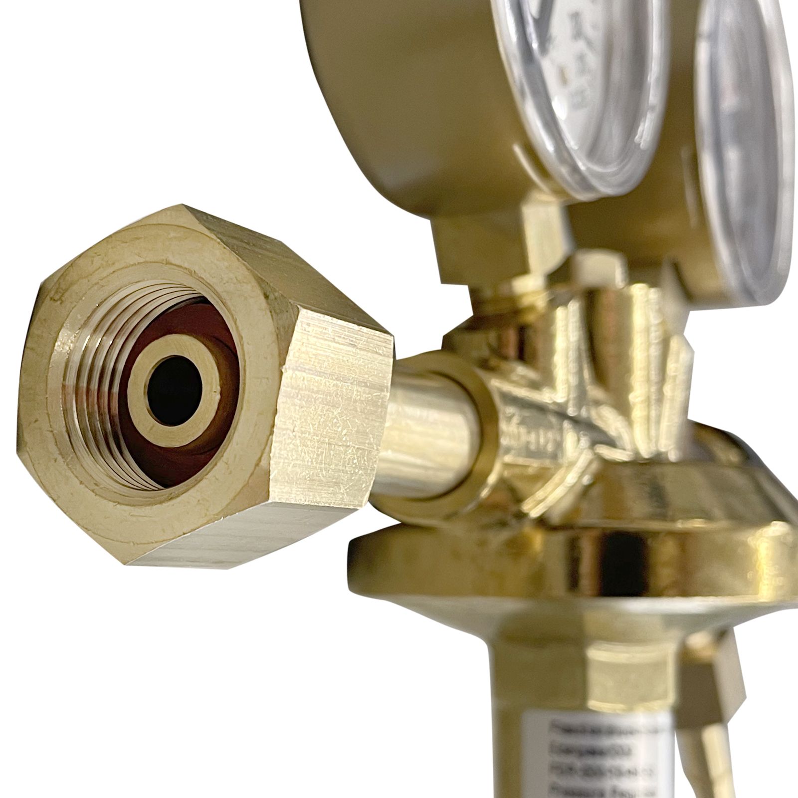 Flaschendruckminderer CO2/Argon 200 bar 0-10 bar einstufig