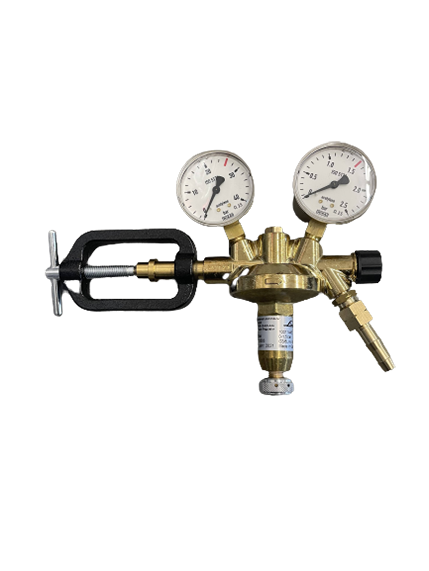 Flaschendruckminderer Acetylen 25 bar 0-1,5 bar einstufig