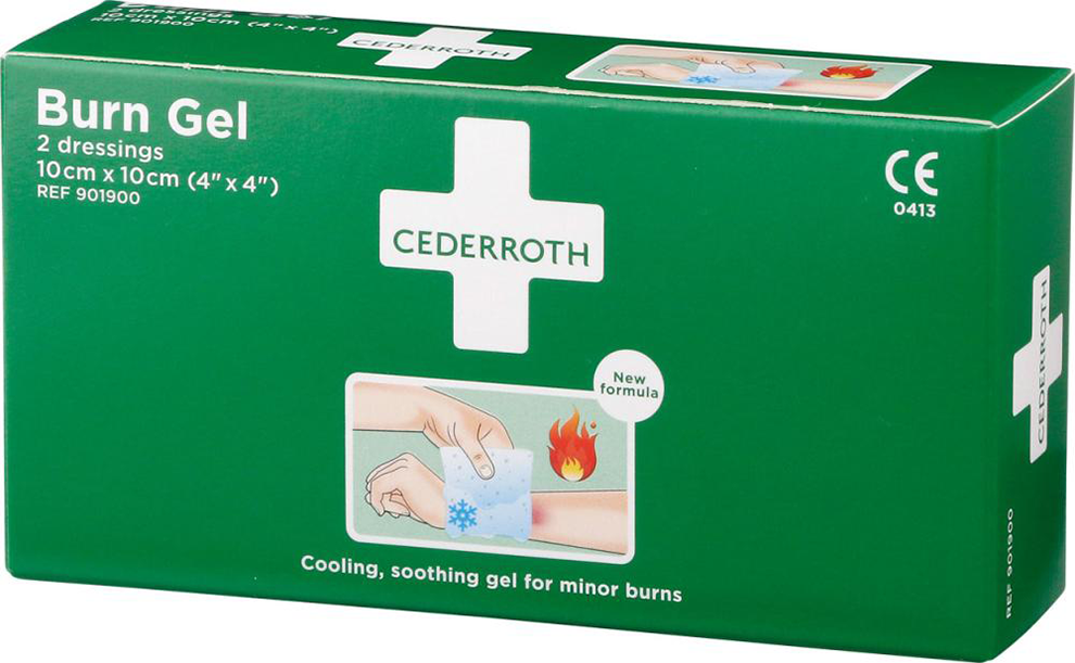 Verbrennungsgel, 2 Stück./Box