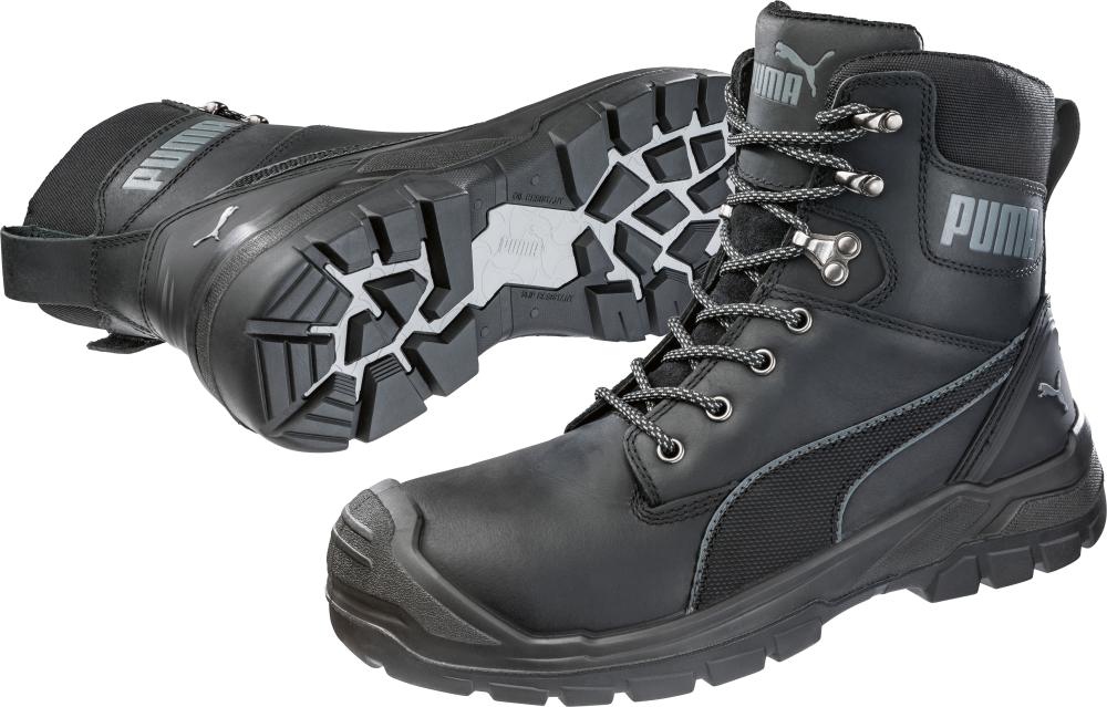 Schnürstiefel Conquest BLK CTX High 630730, S3 SRC HRO WR