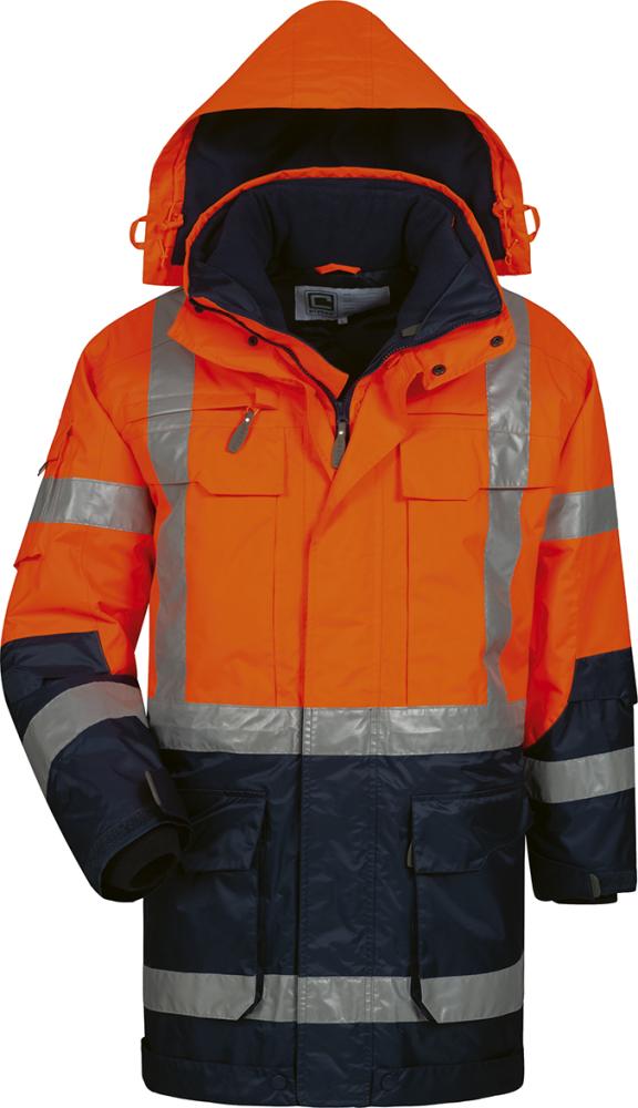 Warnparka Wallace, 4in1, Gr. 2XL, orange