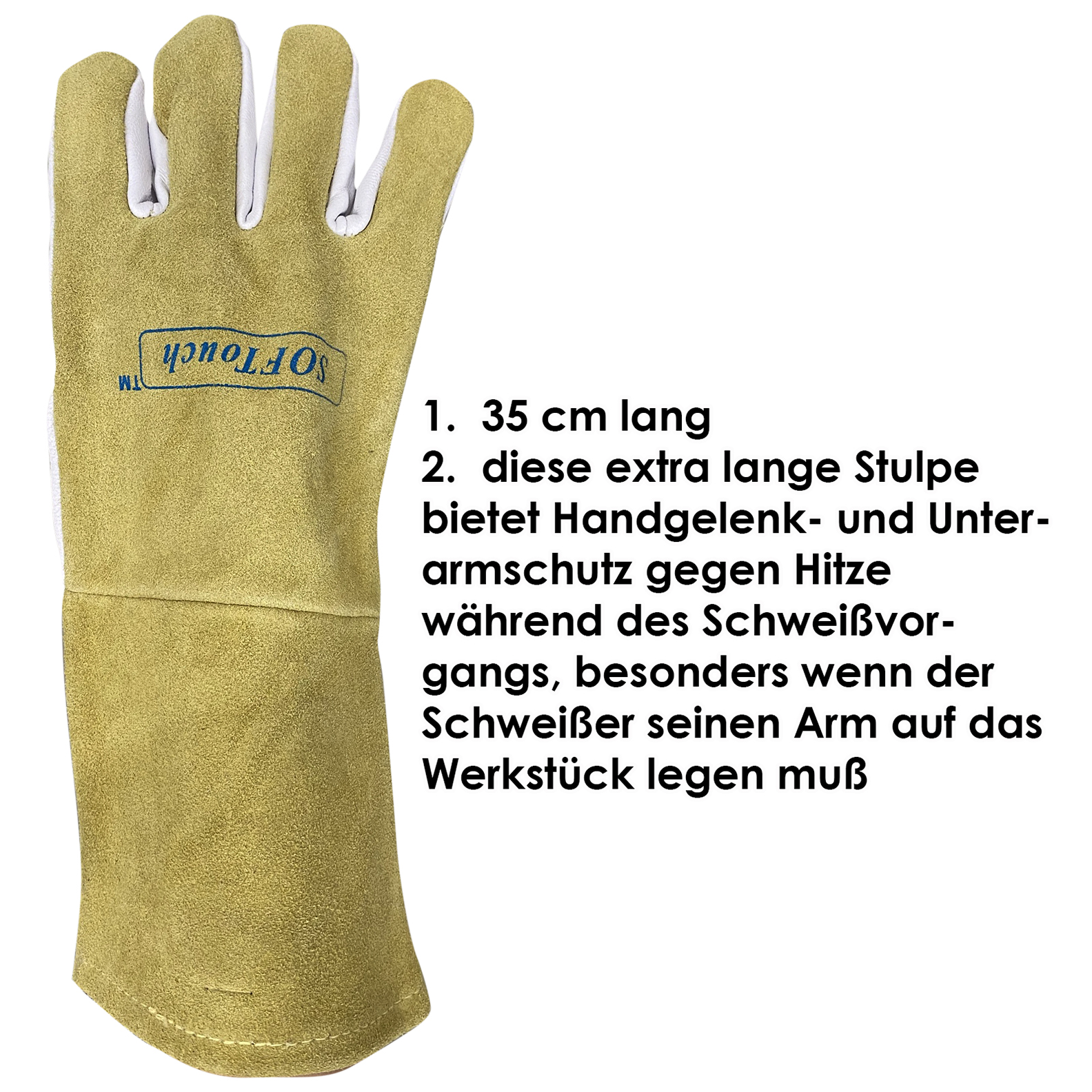 WIG-Handschuhe SOFTouch Ziege M