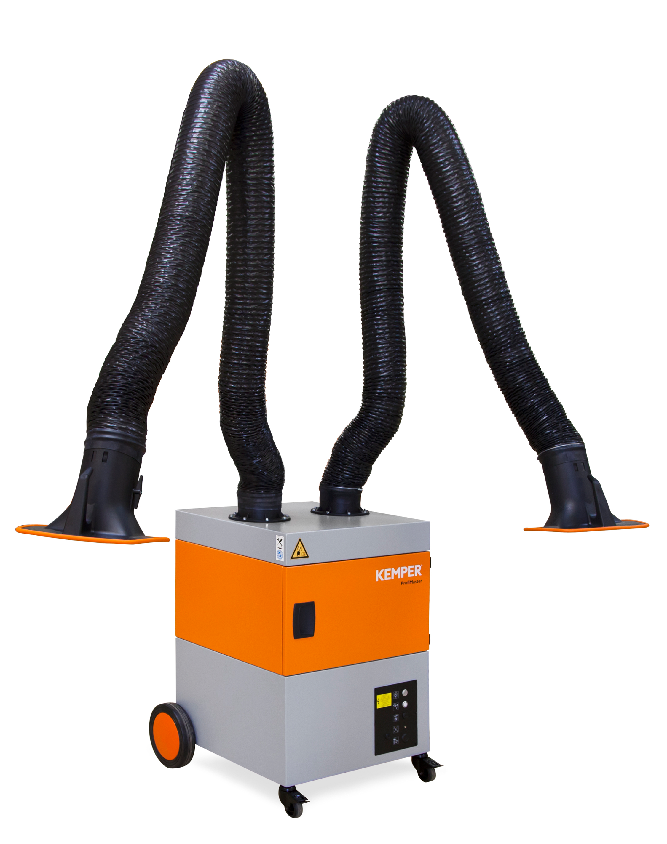 Kemper ProfiMaster Absauganlage, zweiarmig, Schlauchausführung 2 m Arm