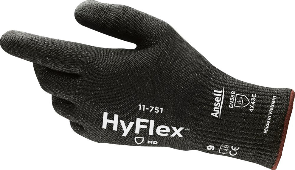 Handschuh HyFlex 11-751, Gr. 10