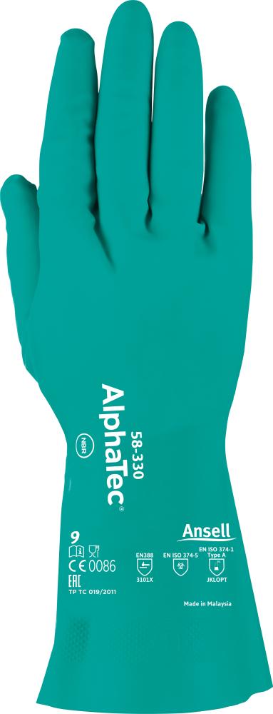 Chemikalienschutzhandschuh AlphaTec® AQUADRI® 58-330