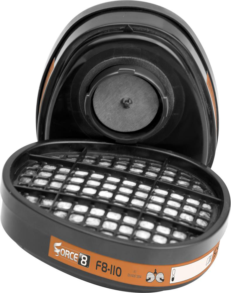 Filter A1 (2  Stück.) für Maske Force 8 Filter A1 (2  Stück.) für Maske Force 8