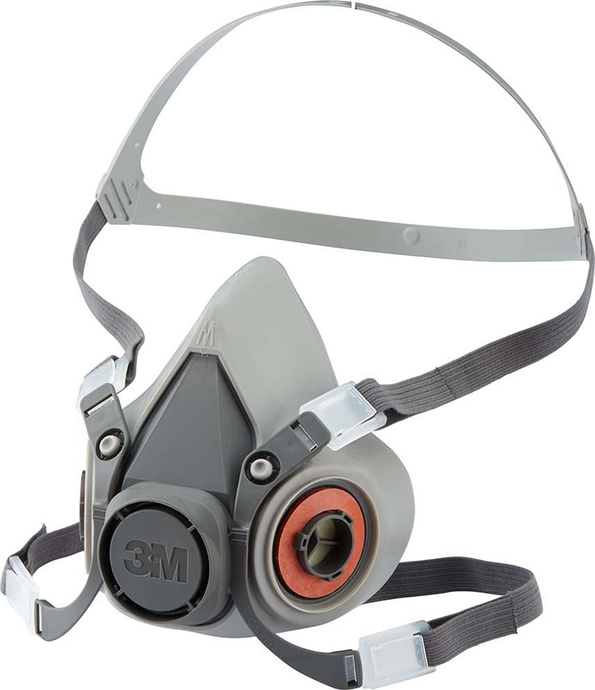 3M™ Doppelfiltermaske 6100, Gr. S