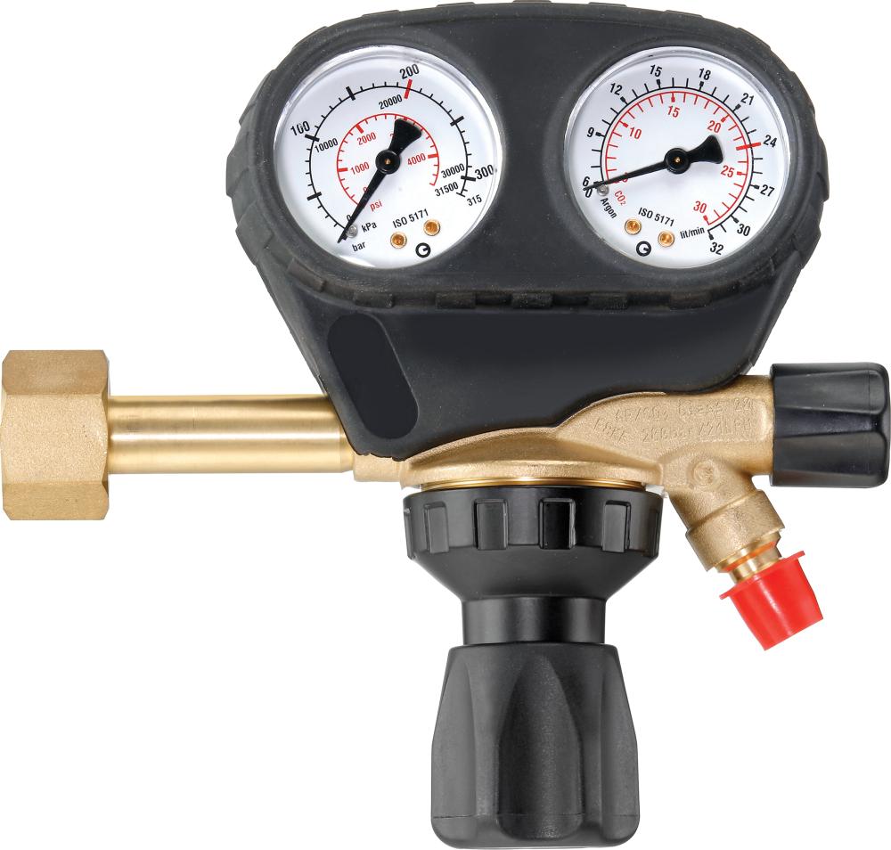 Flaschendruckminderer Argon/CO2 10/16 bar FLOWMETER BLACKWELD