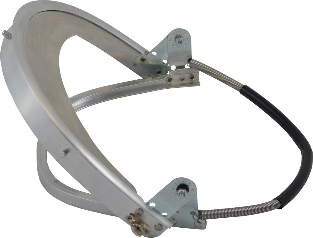 Alu-Helmhalterung f. Helm mit Kapselgehörschutz