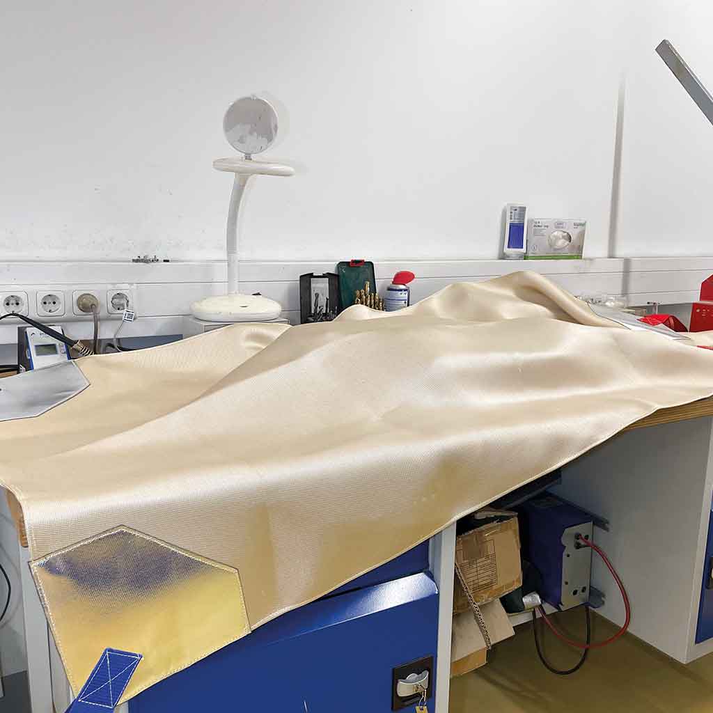Brandbegrenzung BS-Set-2730-H-V3 mit Sicherheitsschrank 6-teilig 2,7 x 3 m