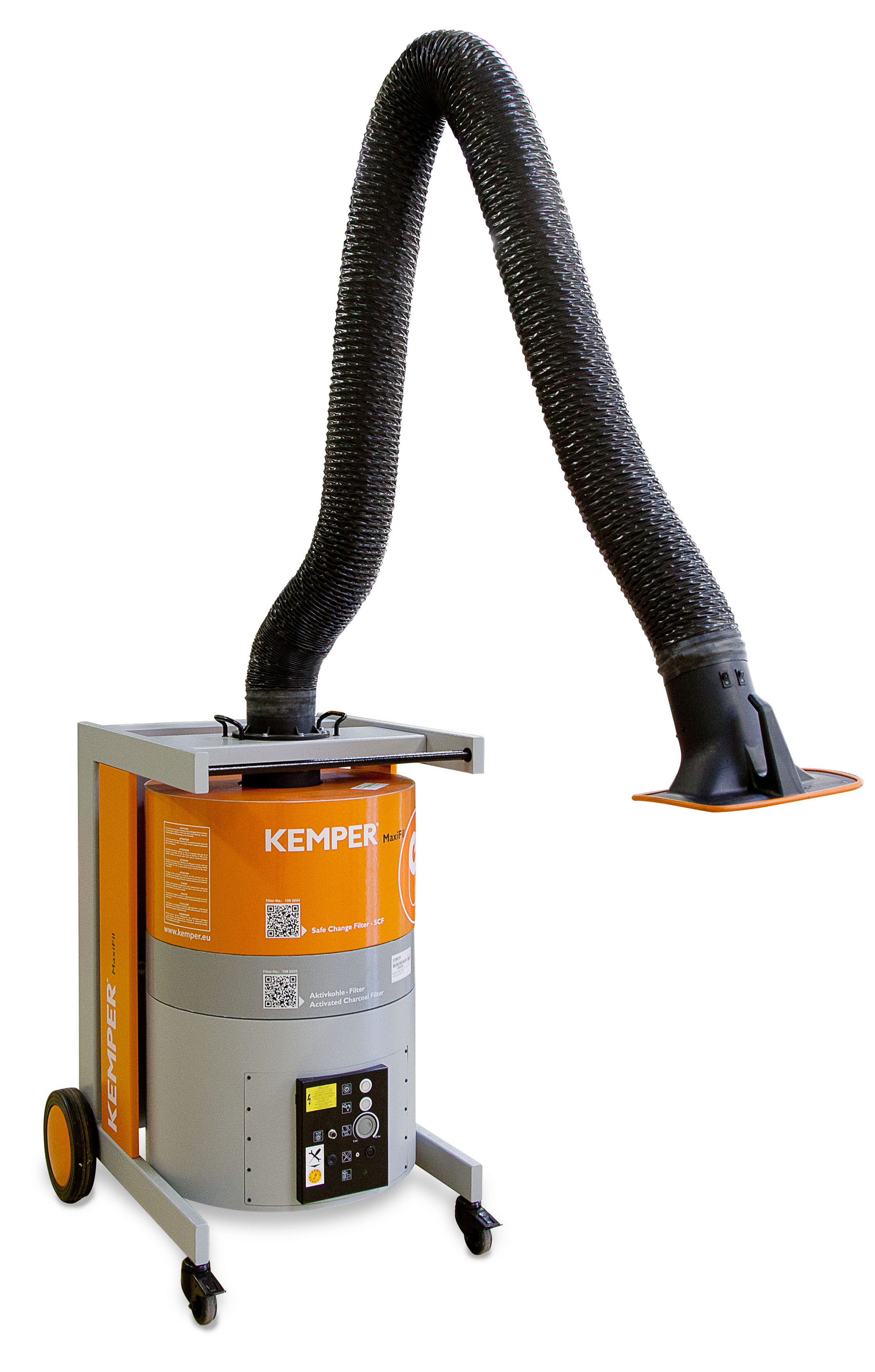 Kemper MaxiFil AK Absauggerät, Schlauchausführung 4 m Arm