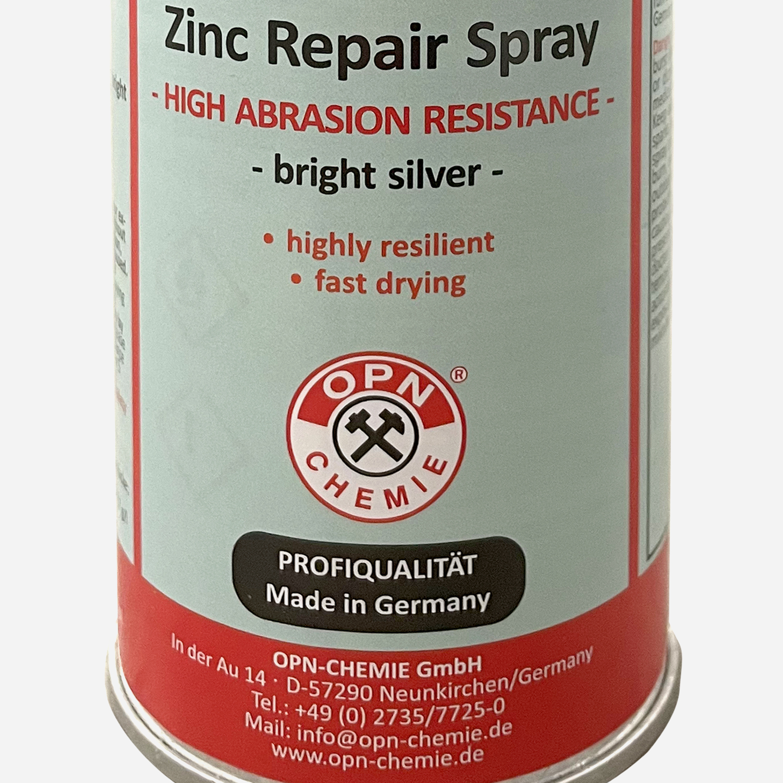 OPN Zinkausbesserungsspray hochabriebfest silber-hell 400 ml
