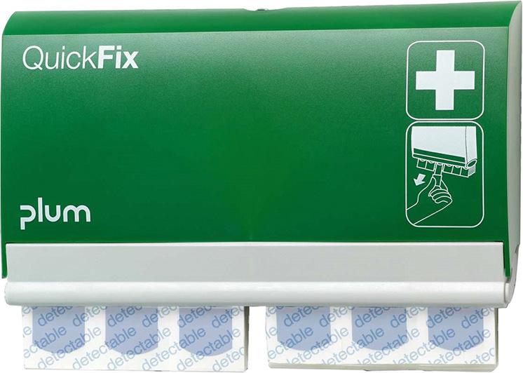 Pflasterspender QuickFix, incl.90 Str., blau Pflasterspender QuickFix detectable für die Lebensmittelindustrie