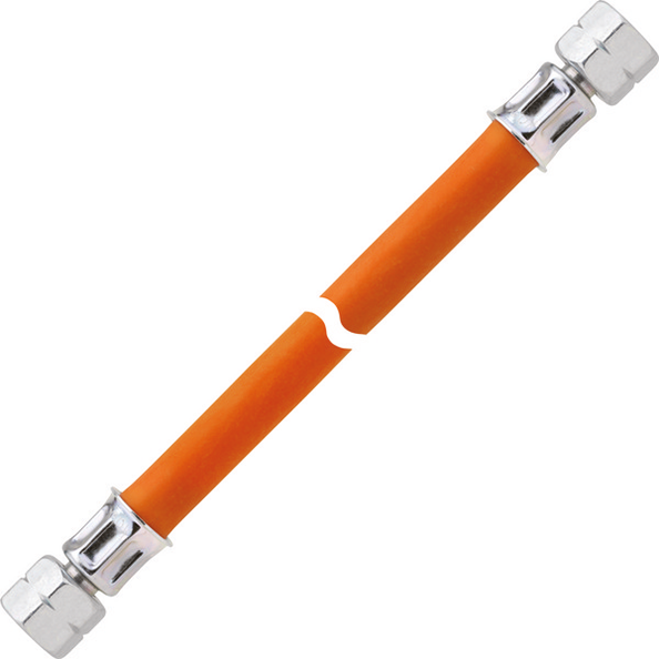 800 mm Mitteldruck-Schlauchleitung 6,3 mm G 1/4 ÜM x G 1/4 ÜM