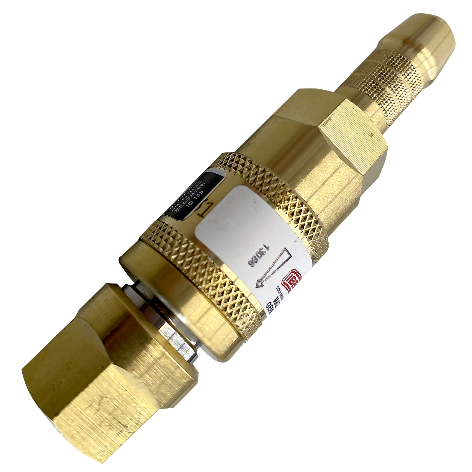 Schlauchkupplung DKT-W Inertgas 9 mm