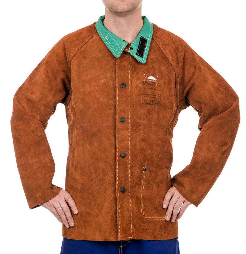 Schweißerjacke STEERSOtuff LavaBrown