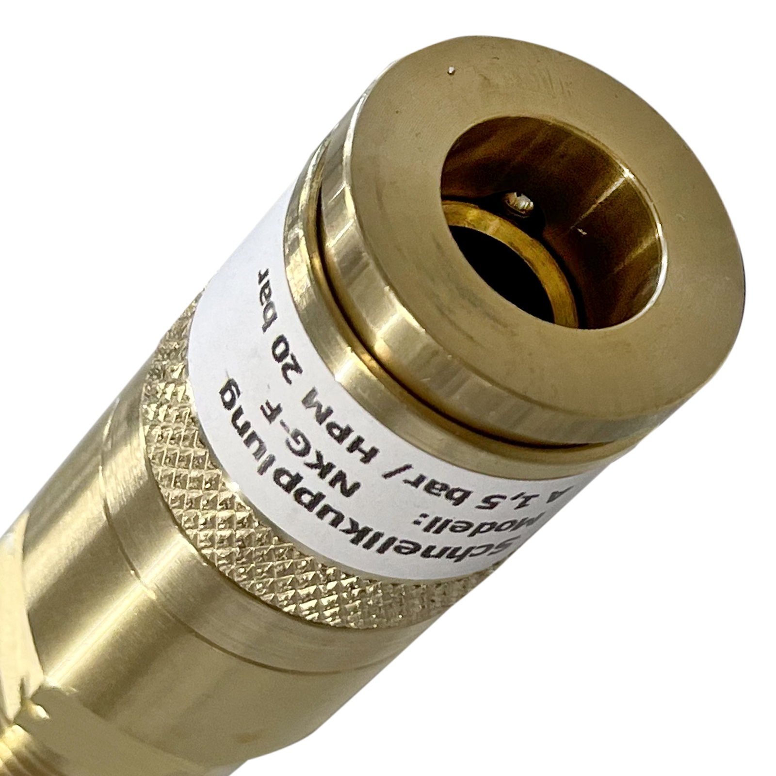 Schlauchkupplung NKG Brenngas G 3/8 LH