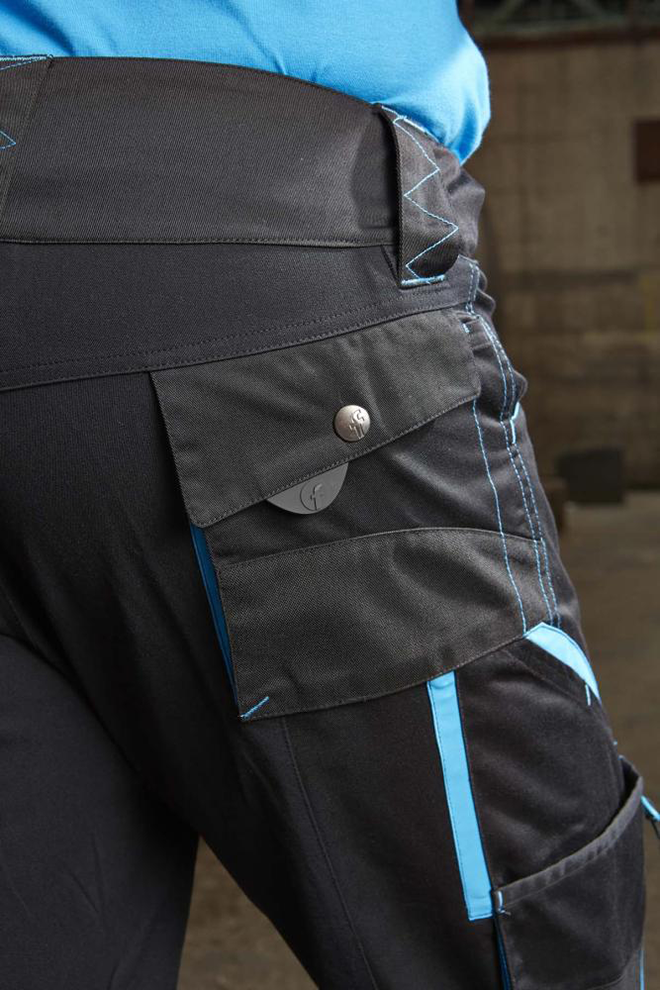 FORTIS Herren-Bundhose 24, blau/schwarz Gr.33