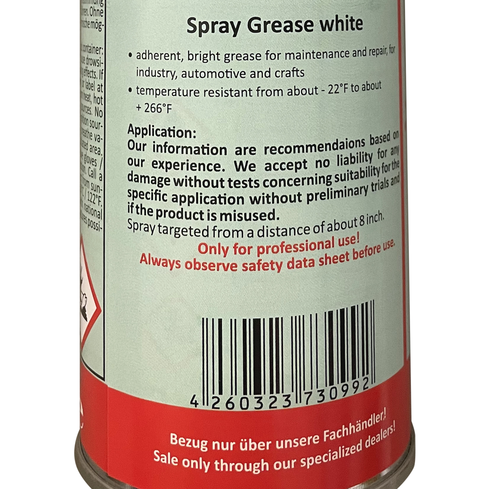 OPN Sprühfett weiß 400 ml