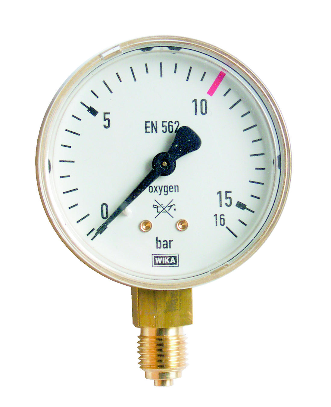 Manometer Sauerstoff Arbeitsdruck 0 - 20 / 40 bar