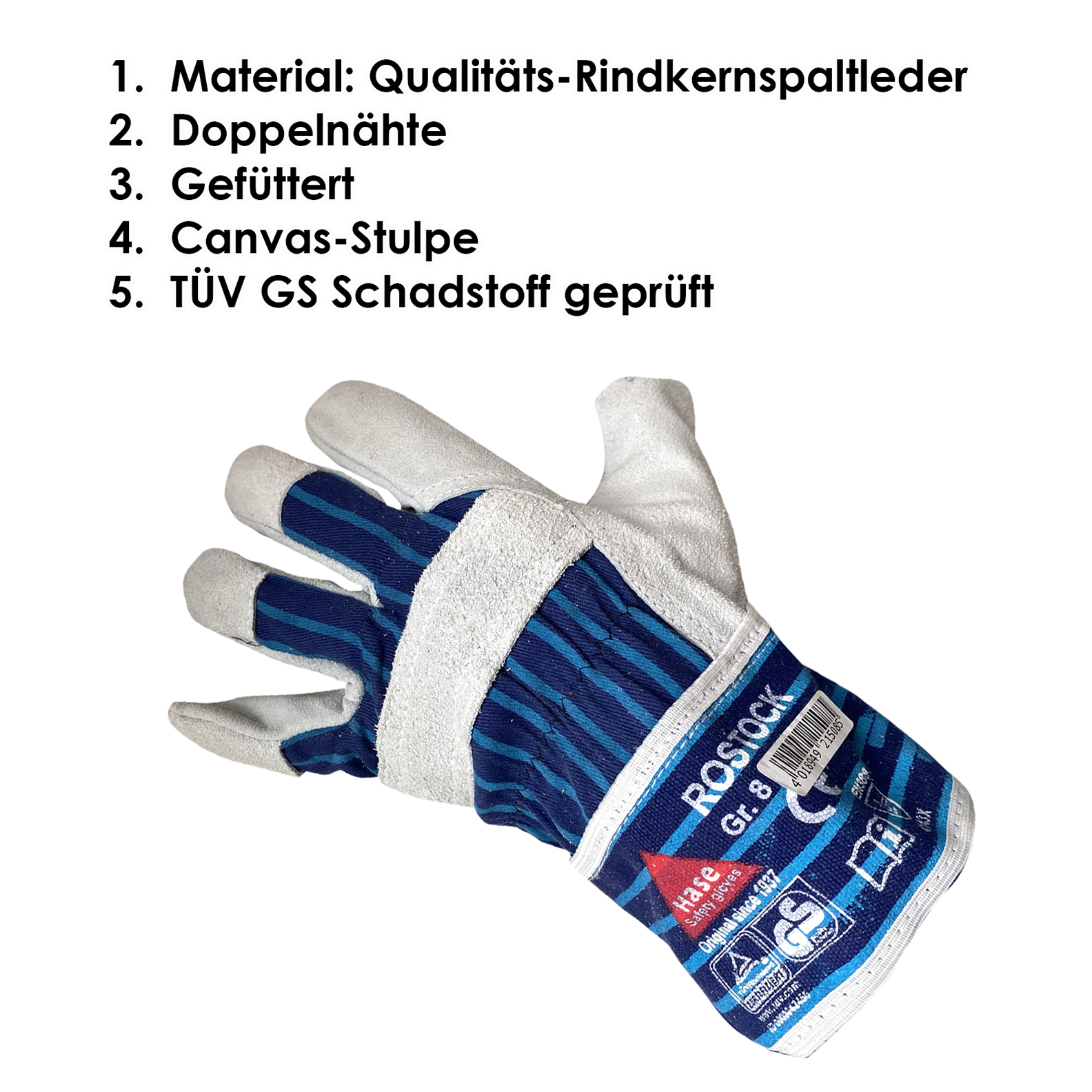 Arbeitshandschuhe Rostock 8