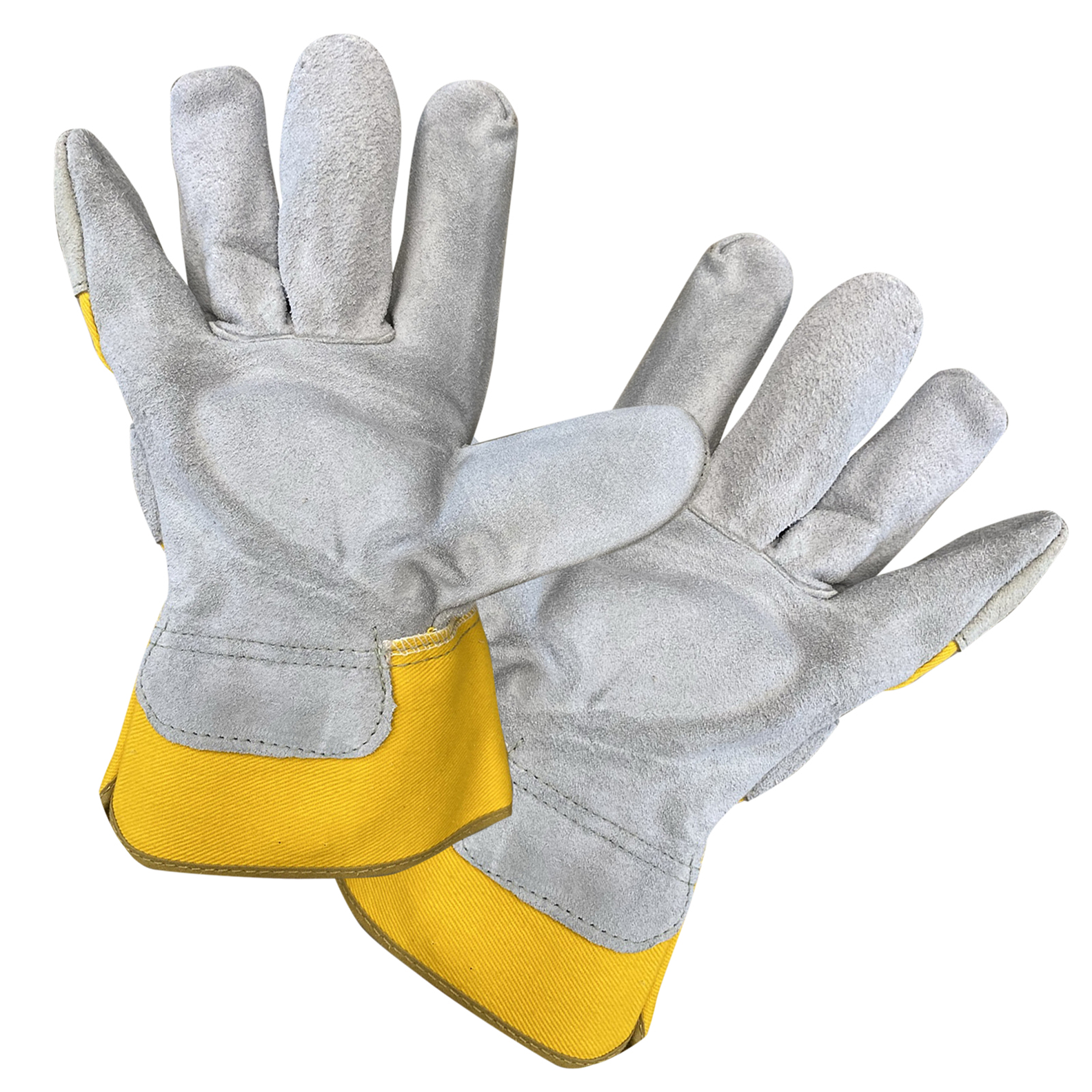 Arbeitshandschuhe mit Sicherheitsfarben M