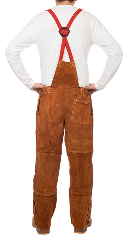 Schweißerlatzhose STEERSOtuff LavaBrown M