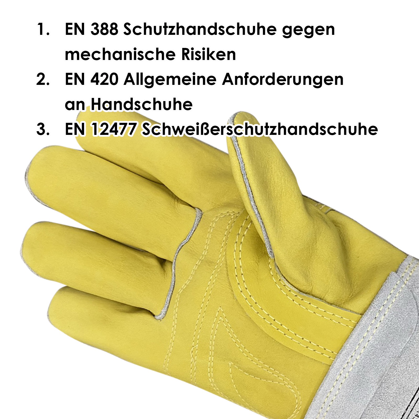 MIG/MAG-Handschuhe Comfoflex L alubeschichtet