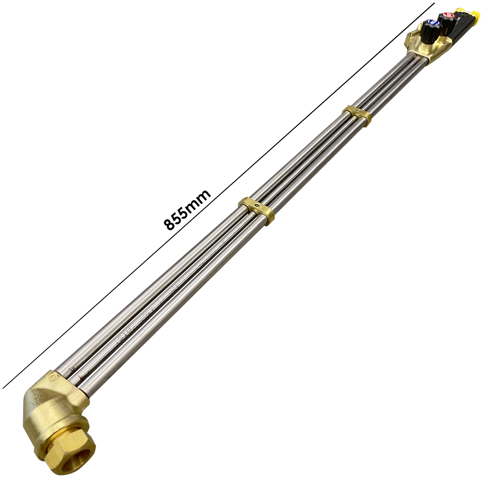Handschneidbrenner X511 75°-Brennerkopf 855 mm Handschneidbrenner X511 75°-Brennerkopf 855 mm