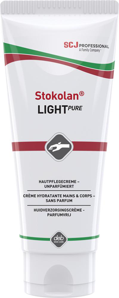 Stokolan® Light PURE Hautpflegecreme 100 ml Tube für normale Haut Stokolan® Light PURE Hautpflegecreme 100 ml Tube für normale Haut