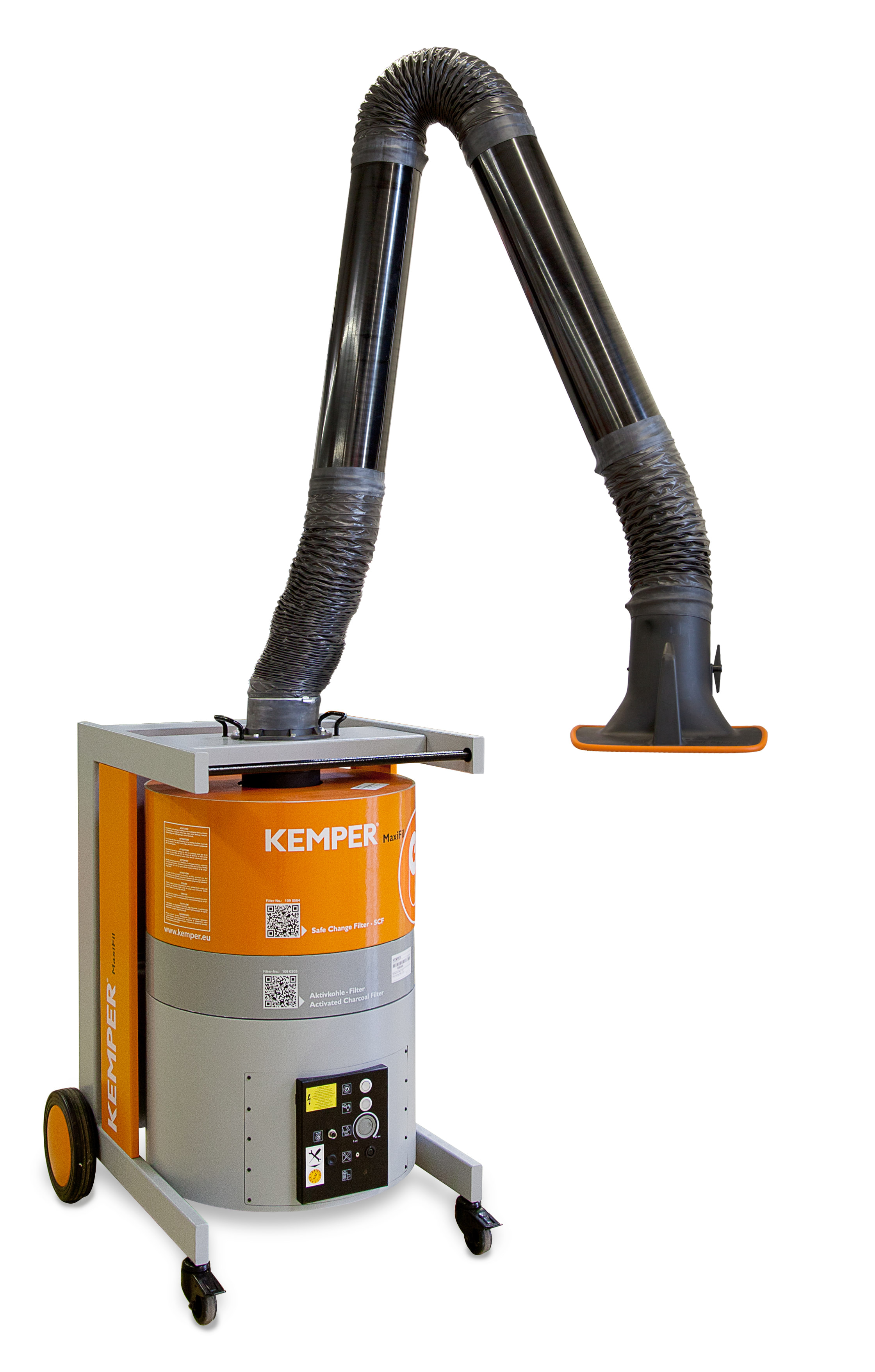 Kemper MaxiFil AK Absauggerät, Rohrausführung 4 m Arm
