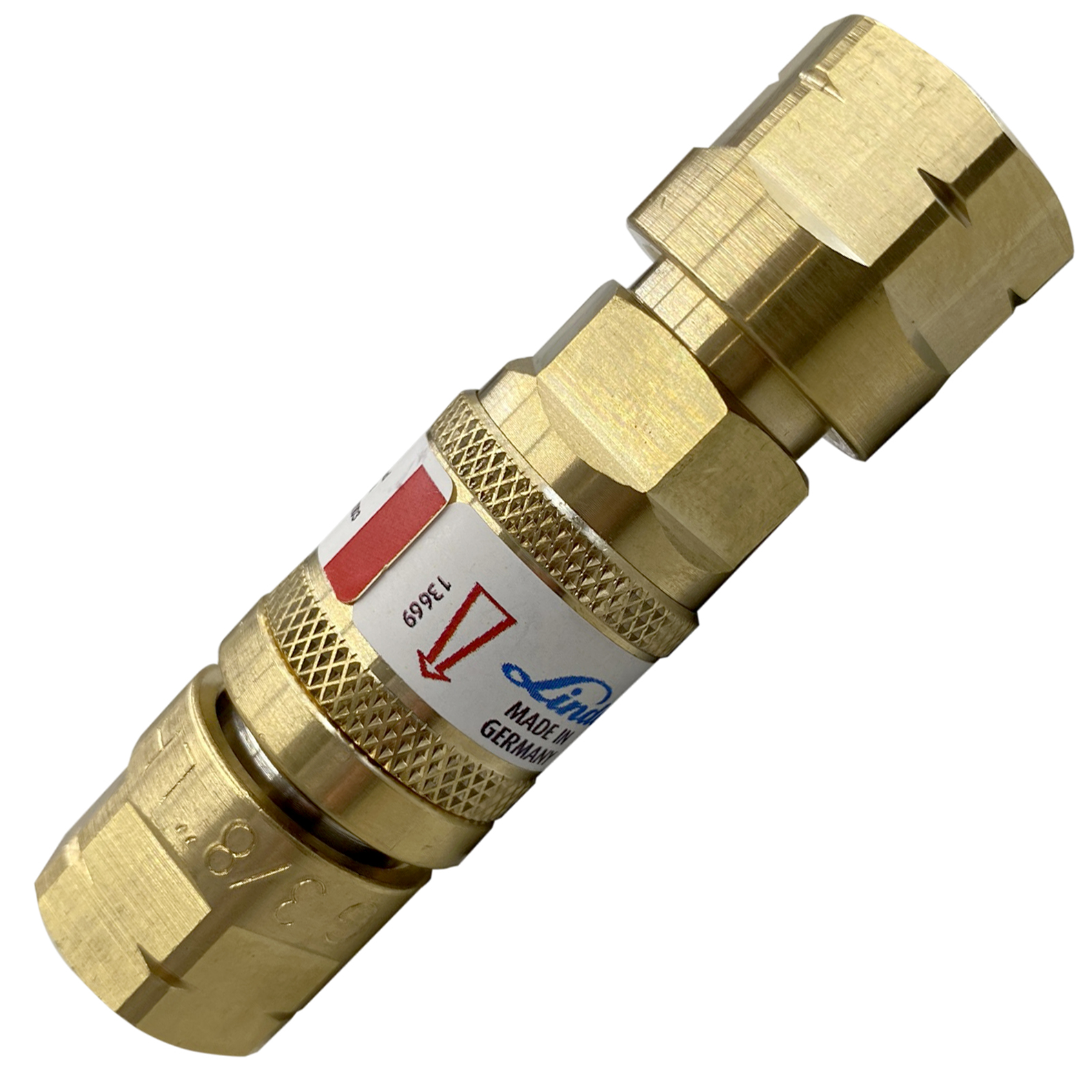 Schlauchkupplung DKD-W Brenngas G 3/8 LH