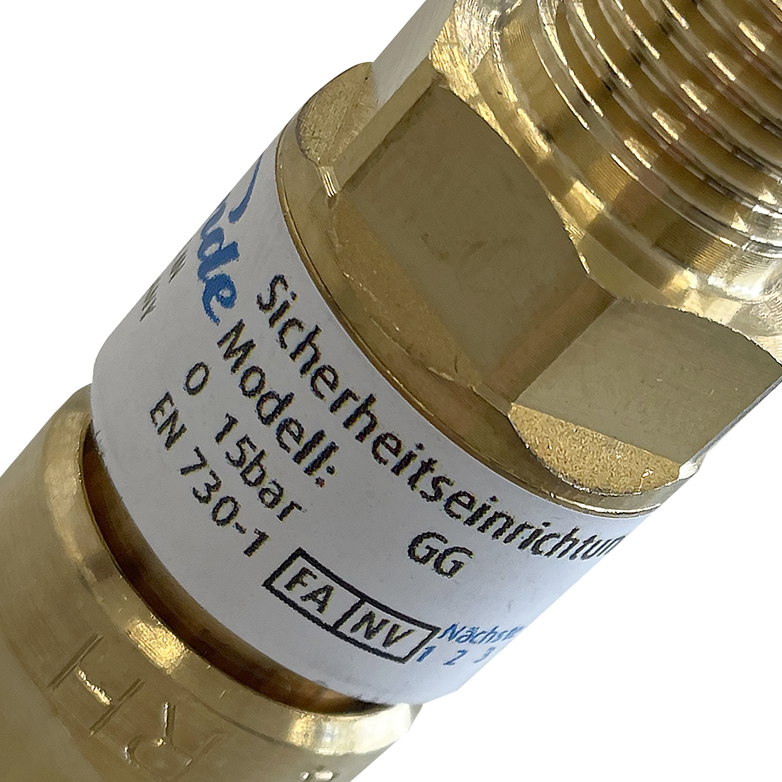 Sicherheitseinrichtung Sauerstoff GG G 1/4 RH