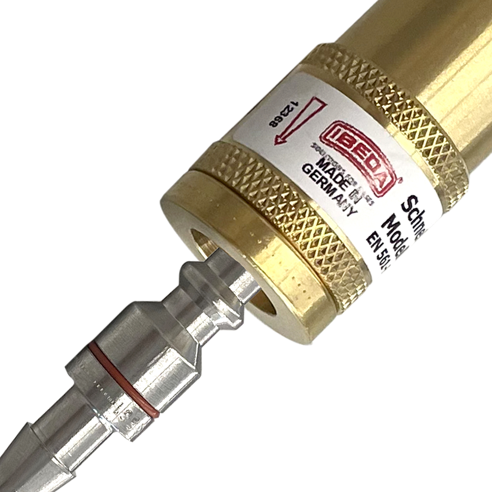 Schlauchkupplung DKT-W Brenngas 4 mm