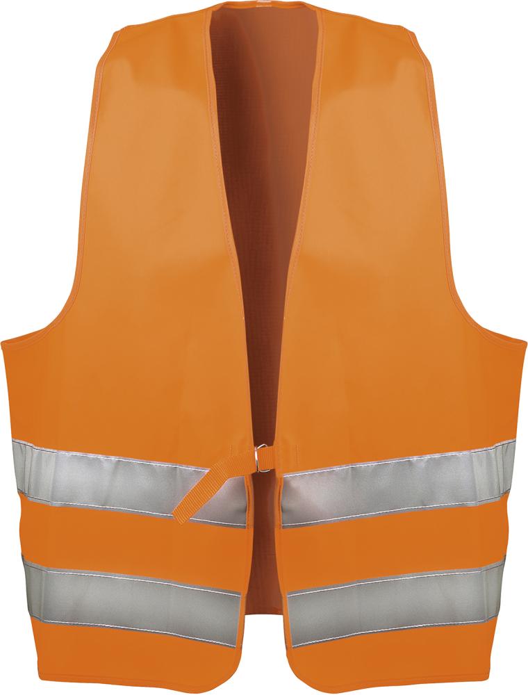 Warnweste, BW-MG, Einheitgröße, orange
