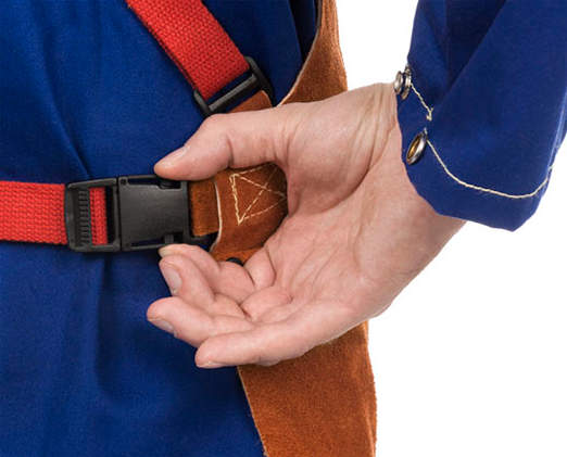 Schweißerschürze STEERSOtuff LavaBrown 107 x 60 cm Schweißerschürze STEERSOtuff LavaBrown 107 x 60 cm