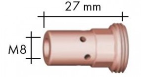 Düsenstock M8, Länge 27 mm