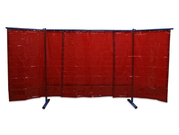 Kemper 3-teilige Schutzwand mit Folienvorhang