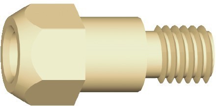 Düsenstock M8, Länge 29 mm